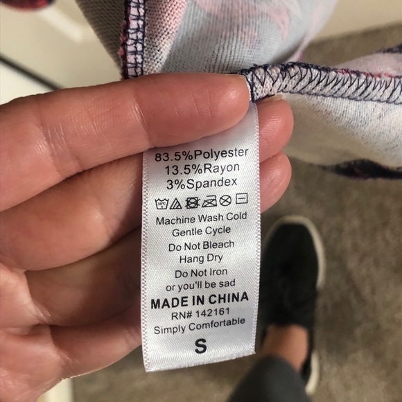 Floral LuLaRoe Sarah cardigan - Picture 4 of 4